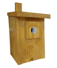 Vtáčia búdka drevená: sýkorník